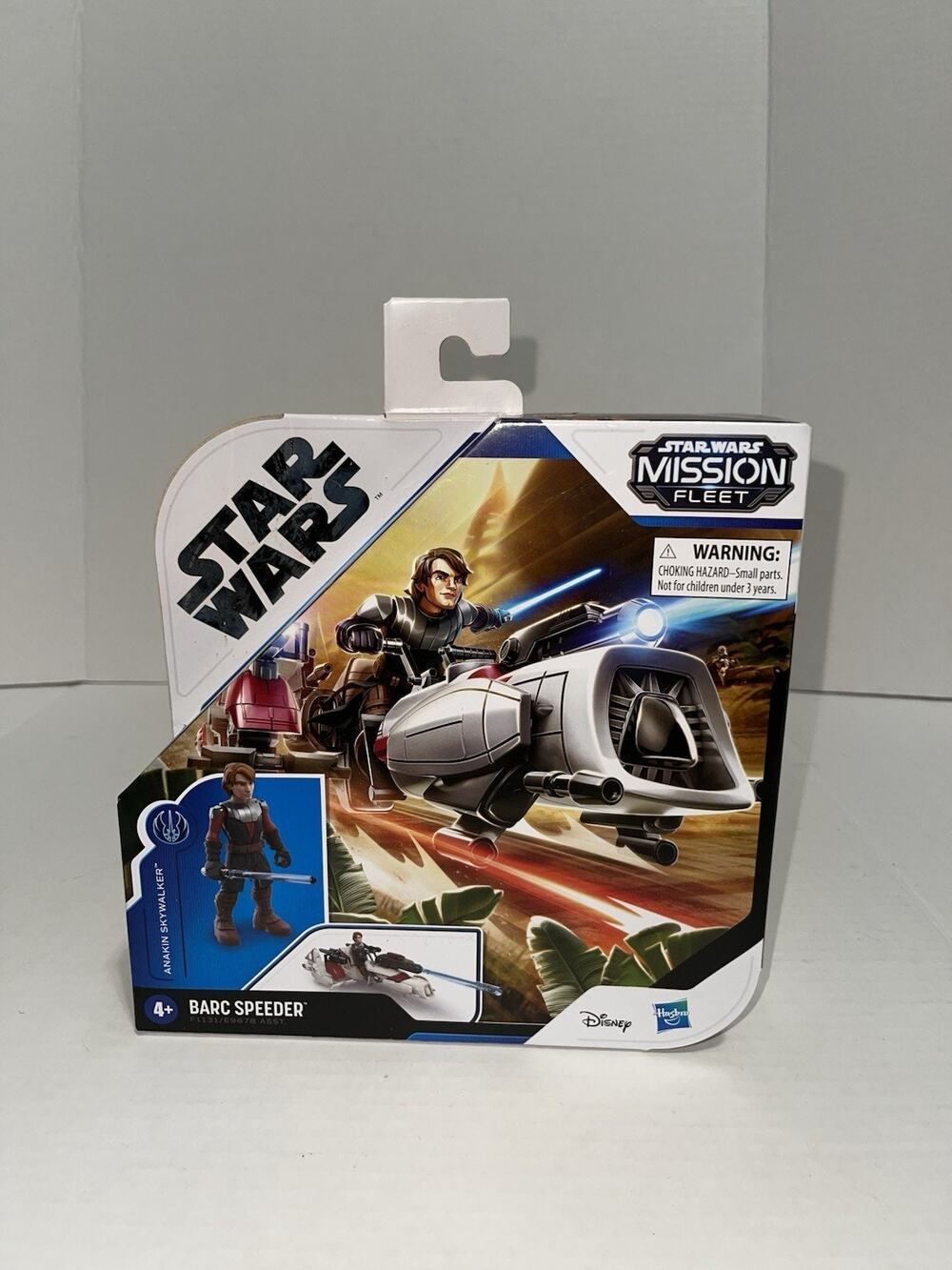 Star Wars The Clone Wars Mission Fleet Barc Speeder With Anakin Skywalker Disney